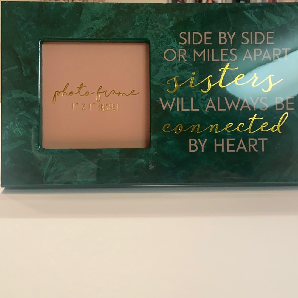 4x4 picture frame, brand new from Francesa’s